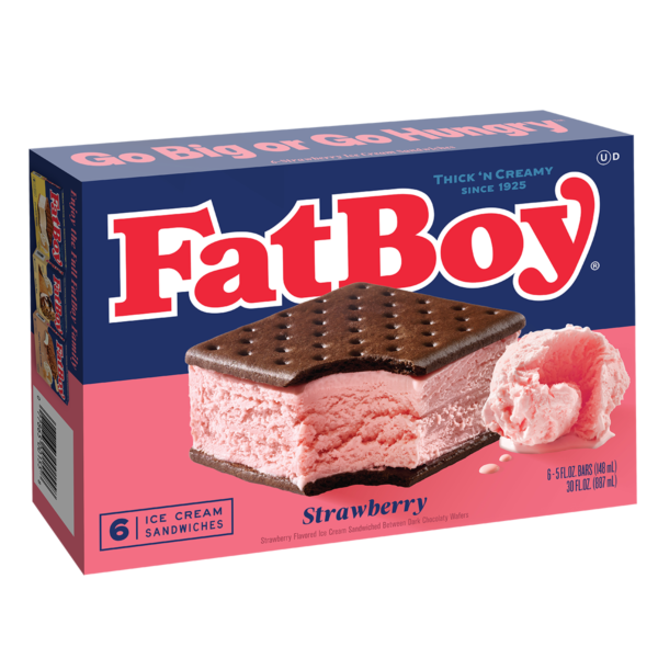 Fatboy Ice Cream Sandwich Strawberry
