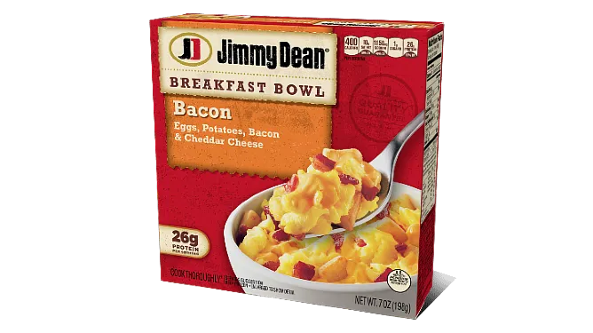 Jimmy Dean Breakfast Bowl - Bacon 8/7oz
