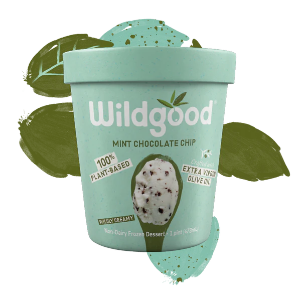 Wildgood Pints Mint Chocolate Chip 8/pt